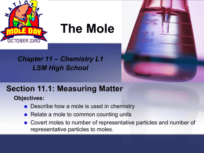 Chemquest 42 moles and reactions