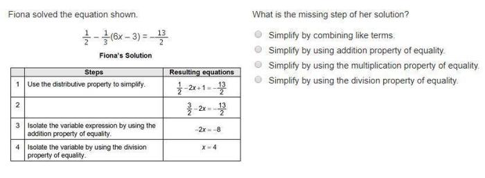 3x equations solve