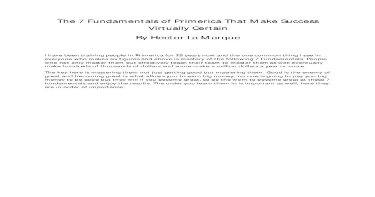 Hector lamarque 7 fundamentals pdf