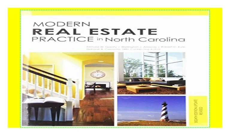 Modern real estate practice in north carolina 10th edition